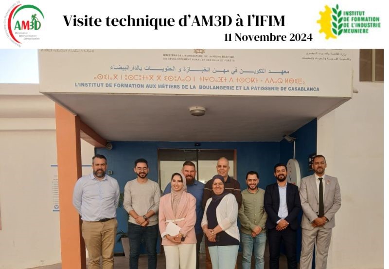 Une visite enrichissante à l'IFIM : Vers des solutions durables pour le secteur meunier et agroalimentaire