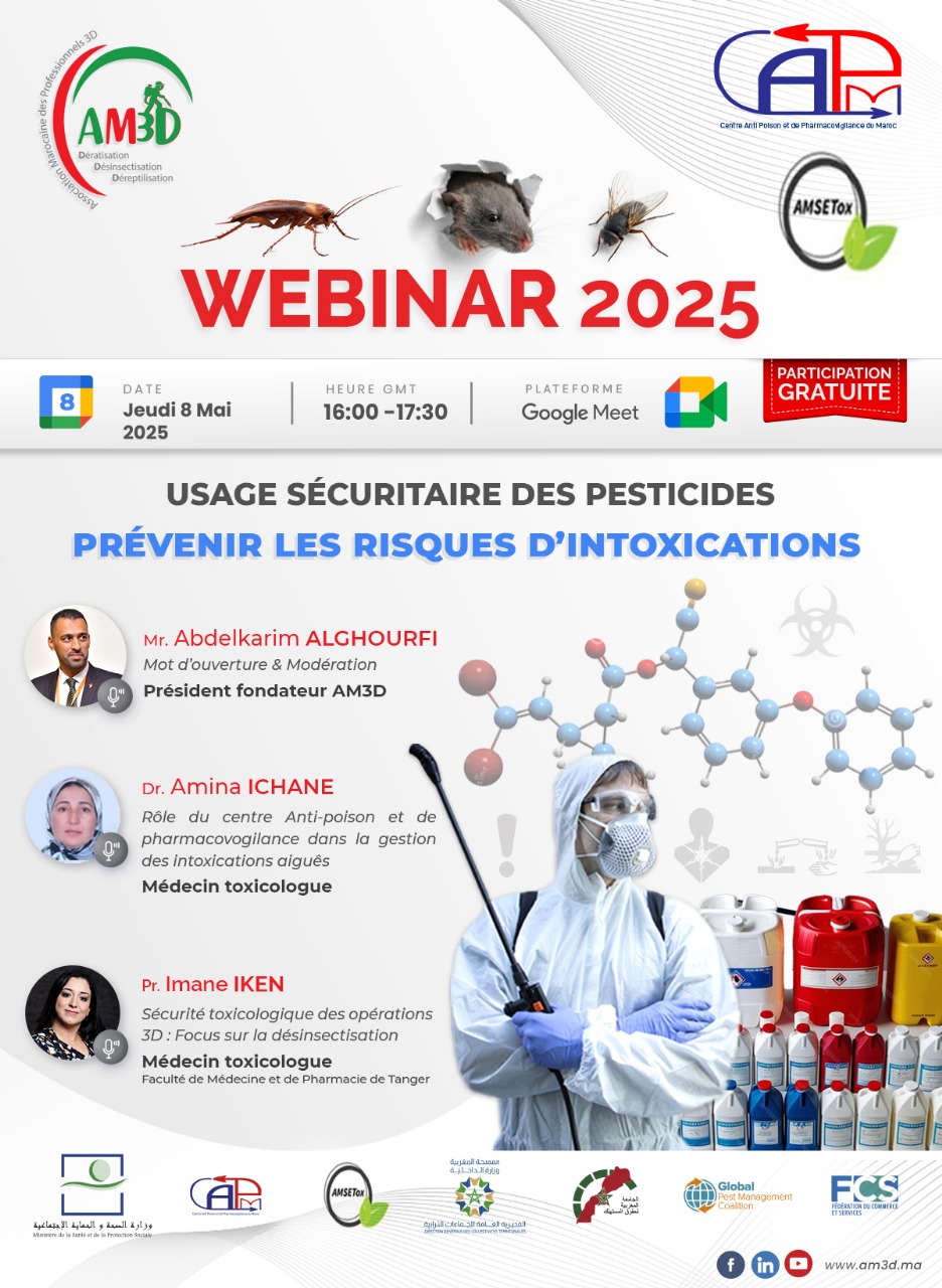Webinar AM3D CAPM '' Risques Pesticides ''