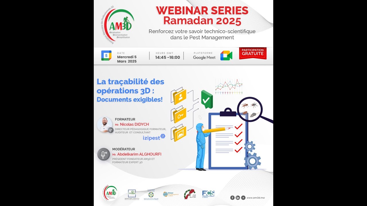WEBINAR RAMADAN 2025 : Episode 1 la traçabilité des opérations 3D